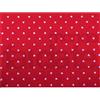 Pannolenci Rosso con cuori bianchi