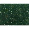 Pannolenci Verde Scuro e Stelle glitter Oro