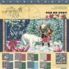 Blocchi di Carte Let It Snow con stickers