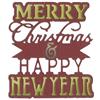 Thinlits Merry Christmas and Happy New Year