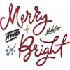 Thinlits Merry & Bright Fustelle metalliche per Big Shot