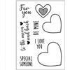 Framelits and Stamps Love Hearts