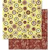 Carta scrap Coccinelle e Scoiattoli