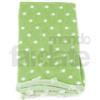 Tubolare a pois Verde e Bianco