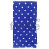 Tubolare a pois Blu e Bianco