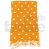 Tubolare a pois Arancione e Bianco