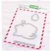 Fustelle Cut-Mi Light Babbo Natale Sdraiato