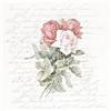Tovagliolo Roses Love Poem