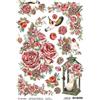 Carta di riso Frozen Roses
