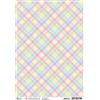 Carta di riso Pastel Plaid
