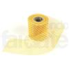 Nastro in Tulle Giallo Floccato