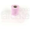 Nastro in Tulle Rosa Floccato