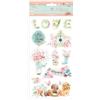 Chipboard Adesivo Circle of Love