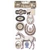 Chipboard Adesivo Romantic Horses