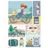 Carta di riso Bicicletta