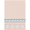 Carta di riso Elephants Pink Background