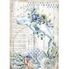 Carta di Riso A4 Romantic Sea Dream Balena