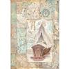Carta di riso Sleeping Beauty culla