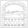 Tovagliolo Silhouette Country Arch