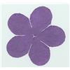 Fiori di carta a 5 petali Violetto