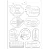Stampo in plastica flessibile Passion Musica e Tag