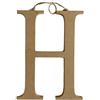 Lettera H alfabeto appendibile
