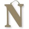 N lettera alfabeto da appendere