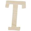 Lettera T in legno cm 6,5