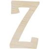 Lettera Z in legno cm 6,5
