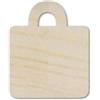 Sagoma lucchetto in legno