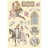Wooden frame colorato Sleeping Beauty
