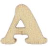 Lettera A in legno 2 cm