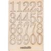 Set Numeri 0-9 in legno