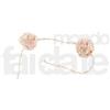 Nastro Pompon Lurex Rosa