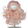 Parrucca per Bambole Capelli ricci rosa