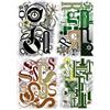 Timbri acrilici Design QRST Letters