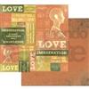 Carta Scrap Love Immagination