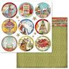 Carta Scrap Christmas Rounds