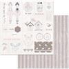 Carta Scrap Nidi e Farfalle