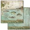 Carta Scrap Pesci