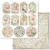 Carta Scrap Tag House of Roses