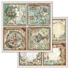 Carta Scrap Riquadri Sea World