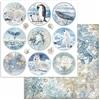 Carta Scrap Tondi Arctic