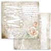 Carta Scrap Romantic Threads Forbici
