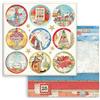 Carta Scrap Christmas Patchwork Rounds