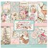 Blocco di Carte Scrap Pink Christmas cm 15 x 15