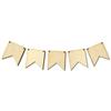 Sagome in legno Bandierine