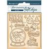Decorative chips Christmas Rose
