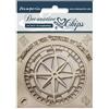 Decorative Chips Compass