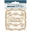 Decorative chips Pink Christmas Cornici